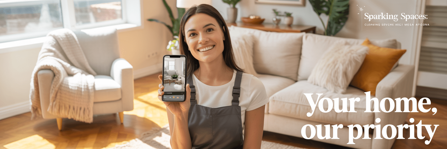 Airbnb post-cleaning live video checkout in Mesa, AZ with manager verification.