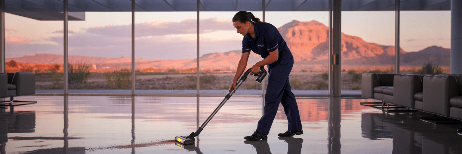 Commercial renovation cleaning in Mesa AZ for retail and office remodel projects
