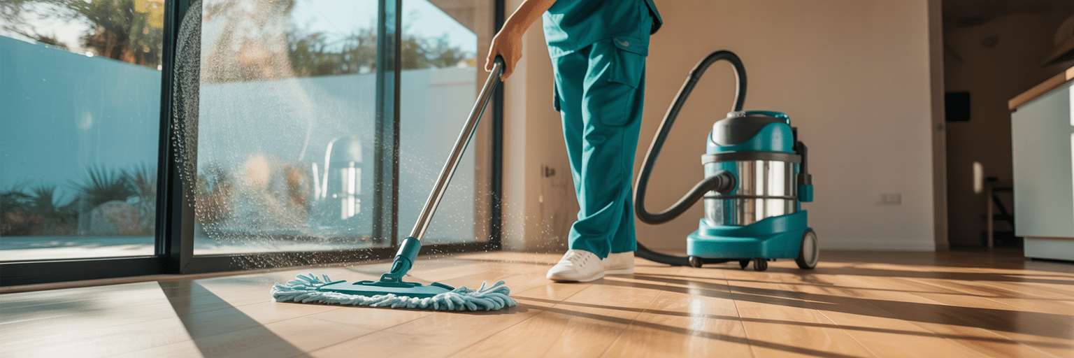 Flooring and surface dust removal after construction in Mesa AZ