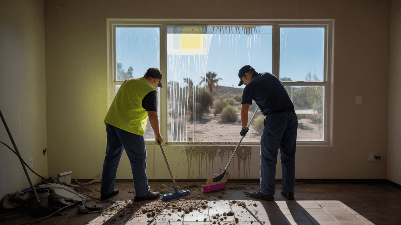 Foreclosure and REO property cleaning service in Mesa, AZ home.