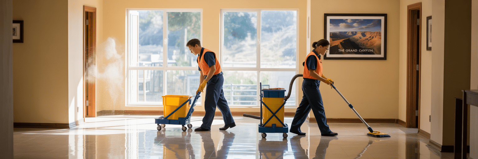 Multi-unit apartment turn cleaning in Mesa AZ for property complexes