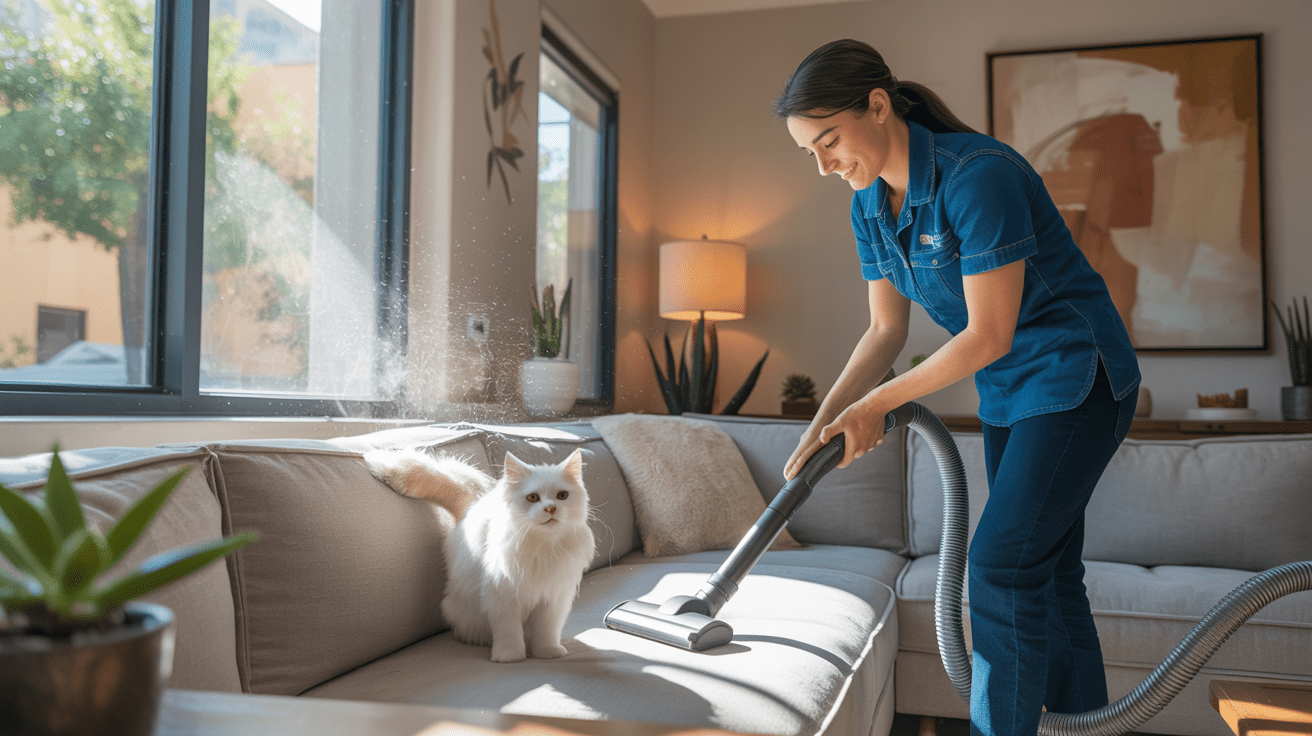Pet-friendly Airbnb cleaning service in Mesa, AZ with hair and odor removal.