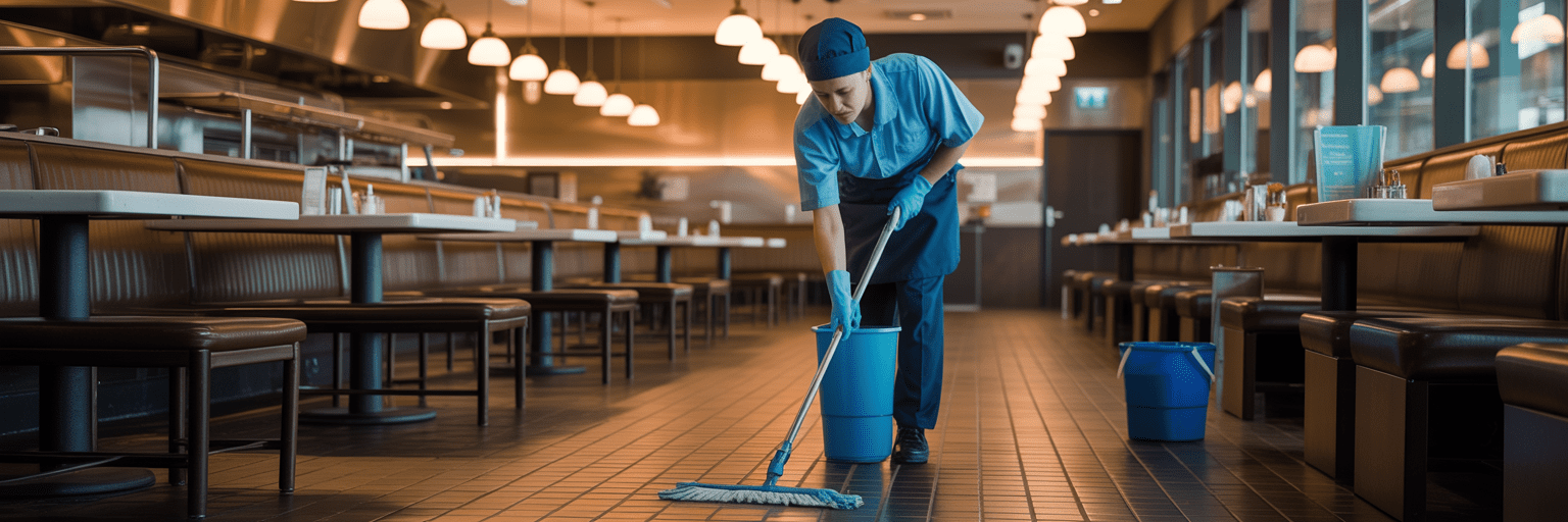 Restaurant cleaning in Mesa AZ for kitchens, dining rooms, and restrooms