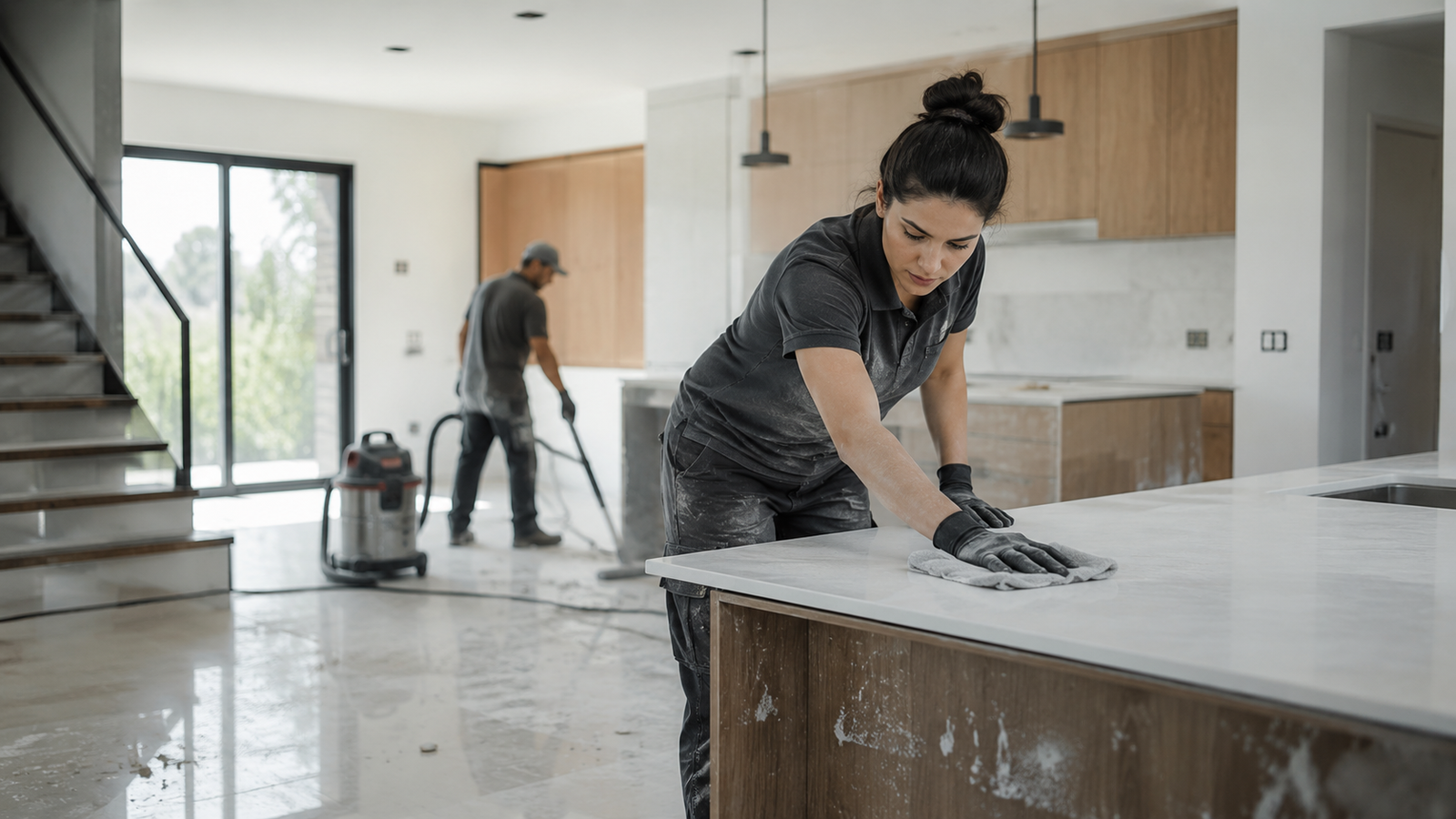 Post construction cleaning in Mesa, AZ